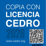Distintivo Calidad CEDRO Licencias 2026