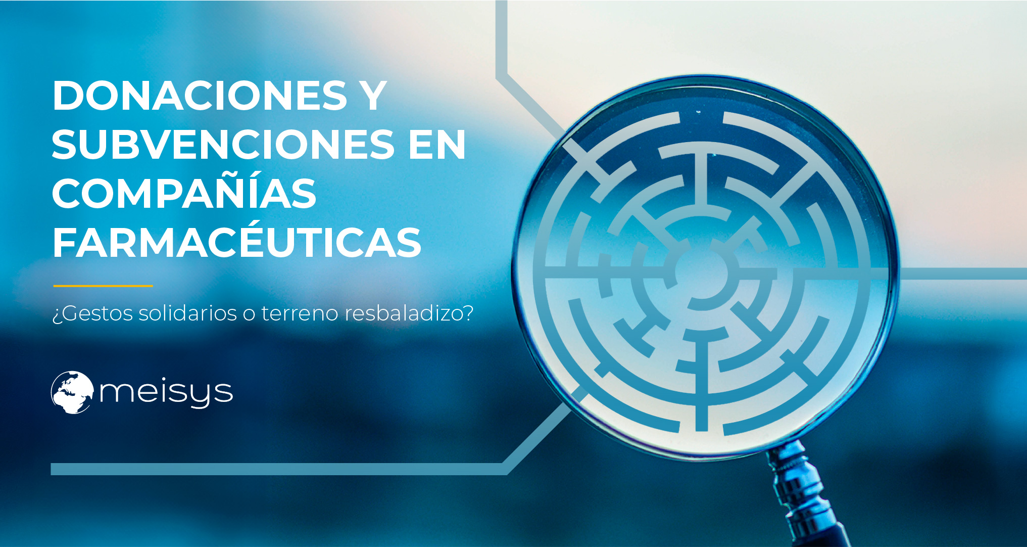 Donaciones y subvenciones: ¿gestos solidarios o terreno resbaladizo?